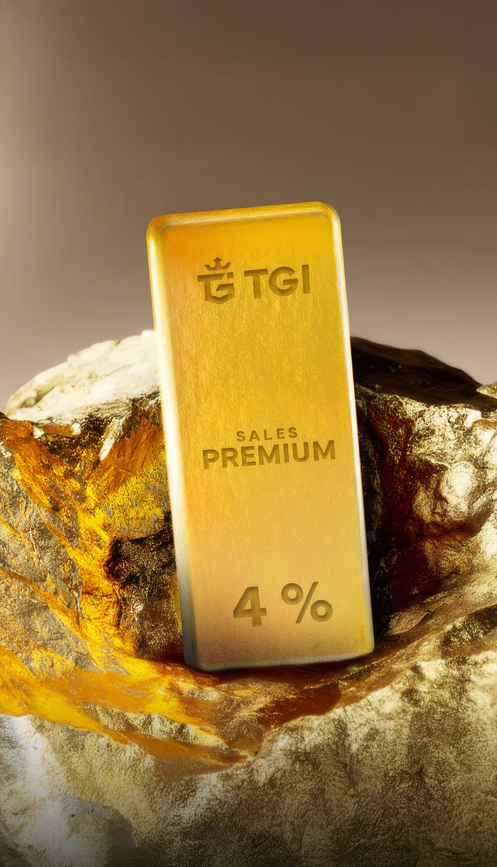 Feingoldbarren - Sales Premium 4 %